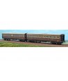 ACME H0 55313 - Set Centoporte (Bz39000 + ABz67500) castano isabella, FS Ep. III