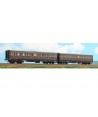 ACME H0 55313 - Set Centoporte (Bz39000 + ABz67500) castano isabella, FS Ep. III