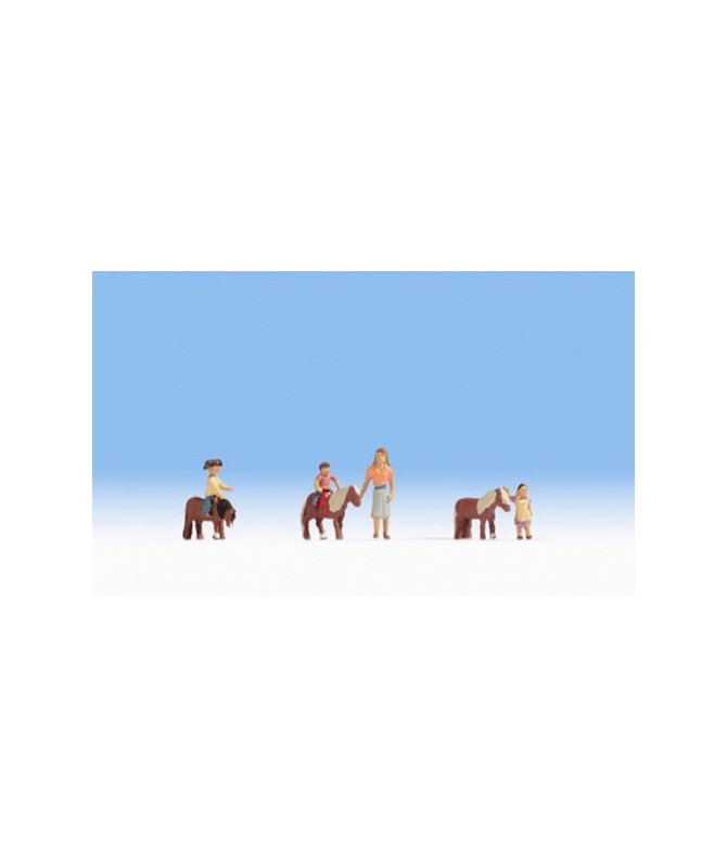 NOCH H0 15635 – Bambini sul pony ( 7 pz. )
