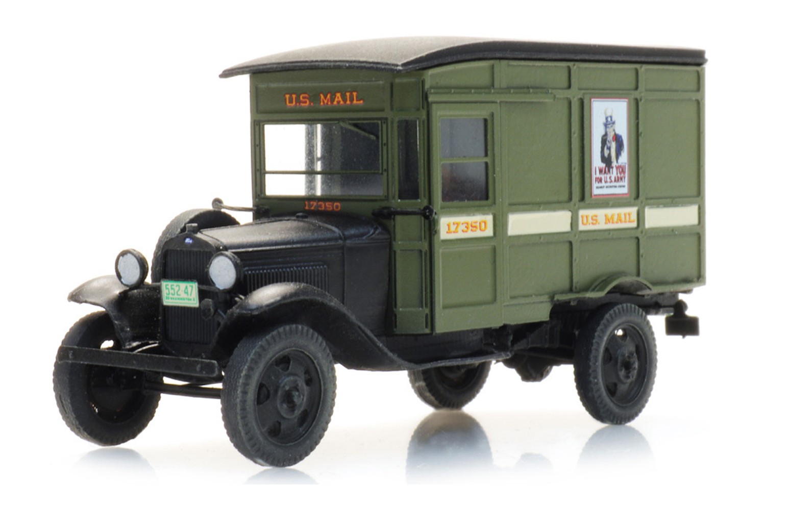 ARTITEC 387.499 - Ford AA "Poste Statunitensi", resina, 1:87