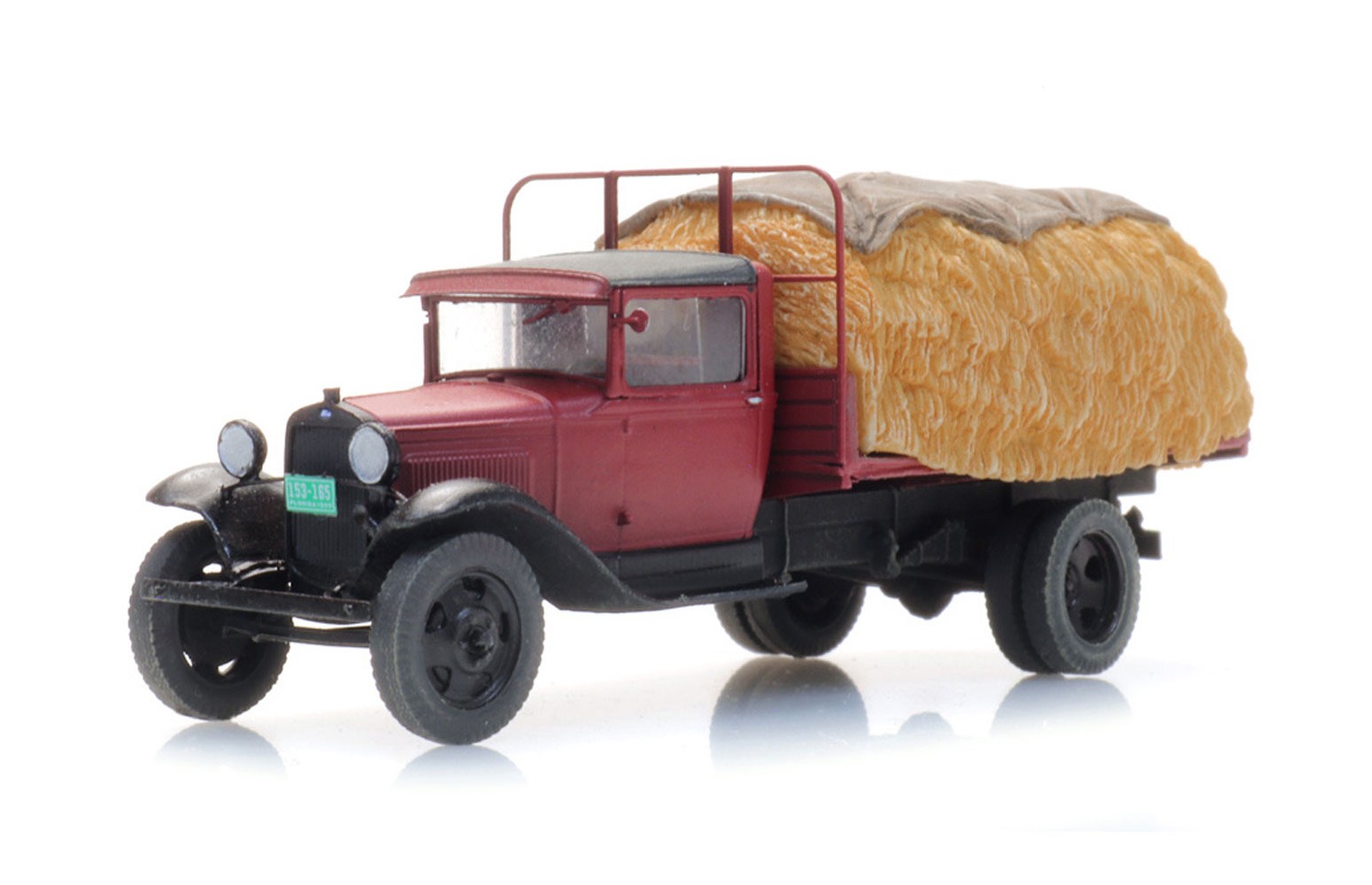 ARTITEC 387.502 - Ford AA pianale con carico fieno, Resina, 1:87
