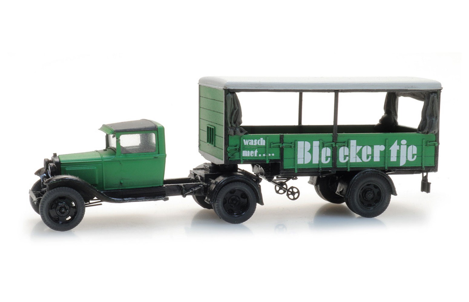 ARTITEC 387.504 - Ford AA con semirimorchio "Bleekertje", resina, 1:87