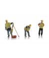 ARTITEC 5870038 - Lavoratori  Ferrovia con Teodolite (1990), Resina H0-1:87