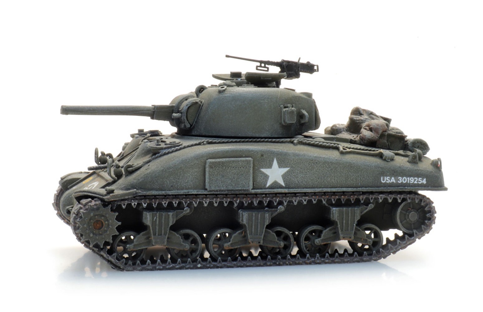 ARTITEC 6870432 - U.S. Sherman M4A1, Resina H0-1:87