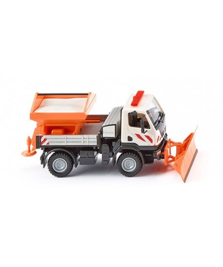 WIKING 064606 – Mercedes Unimog U 20 con spazzaneve – 1:87
