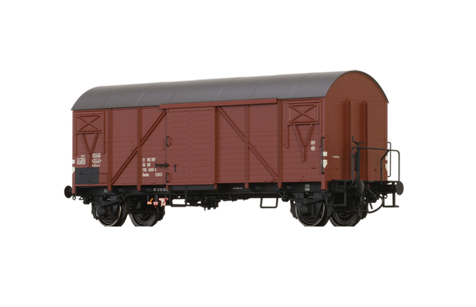 BRAWA H0 50725 Carro Merci Coperto Glmrs[1364] DR ep. IV