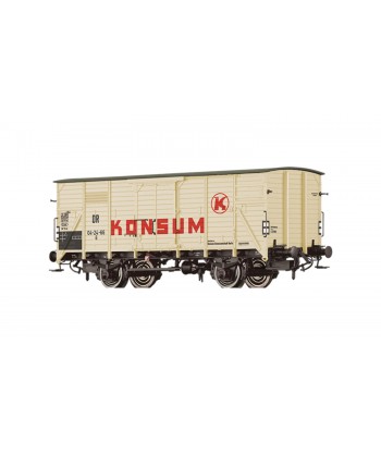 BRAWA H0 50765 Carro Merci Tipo G "Konsum" DR Ep. IV