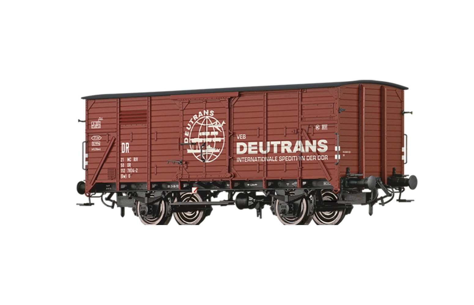BRAWA H0 50768 Carro Merci Tipo Gw (G) "Deutrans" DR Ep. IV