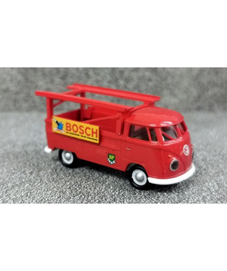 BREKINA 32866 - Volkswagen T1b trasporto auto da corsa BOSCH - 1:87