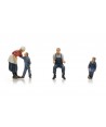 ARTITEC 5870026 - Famiglia di agricoltori sul trattore, Resina H0-1:87