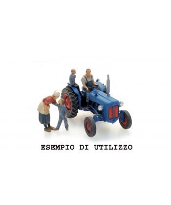 ARTITEC 5870026 - Famiglia di agricoltori sul trattore, Resina H0-1:87