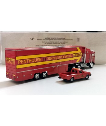 BREKINA 85735 - Kenworth K 100 Aerodyne "MOMO" + VW Caddy 1:87