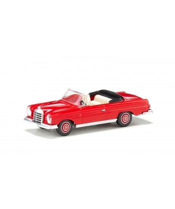 WIKING 015303 - Mercedes 280 SE cabriolet (rosso) - 1:87