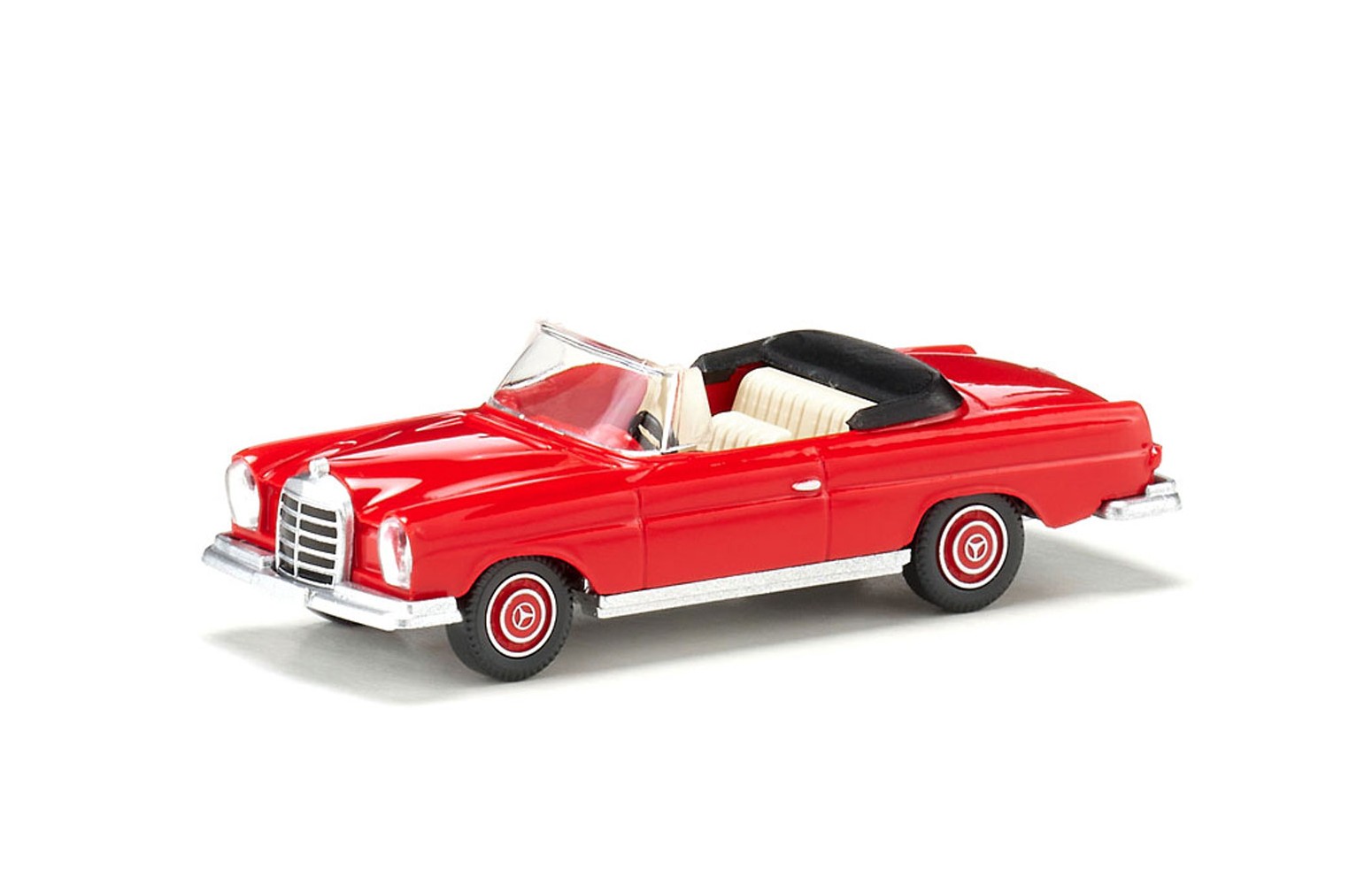 WIKING 015303 - Mercedes 280 SE cabriolet (rosso) - 1:87
