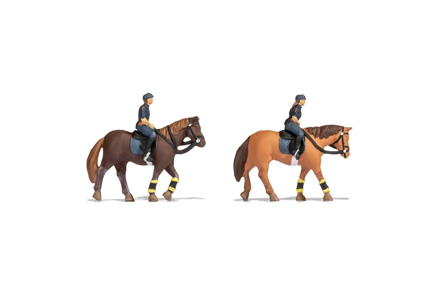 NOCH H0 15078 - Polizia a cavallo (2 agenti con cavallo)