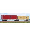 ACME H0 40368 Carro Intermodale Sggrss 80' VTG 1 Container MSC Da 40' e 2 da 20' - Ep. VI