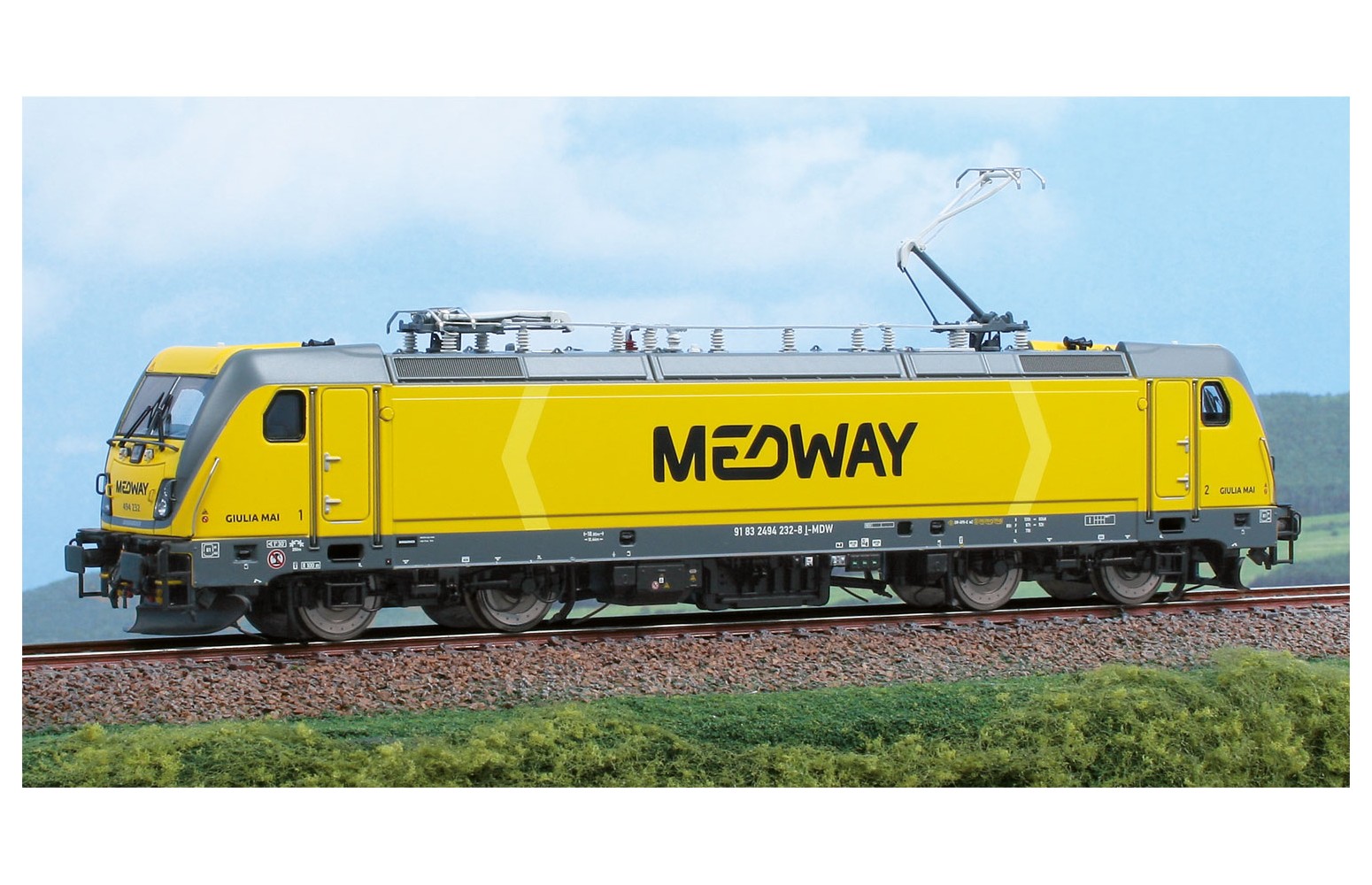 ACME H0 69568 - Locomotiva E494.232 Medway "Giulia Mai" Epoca VI *SOUND*