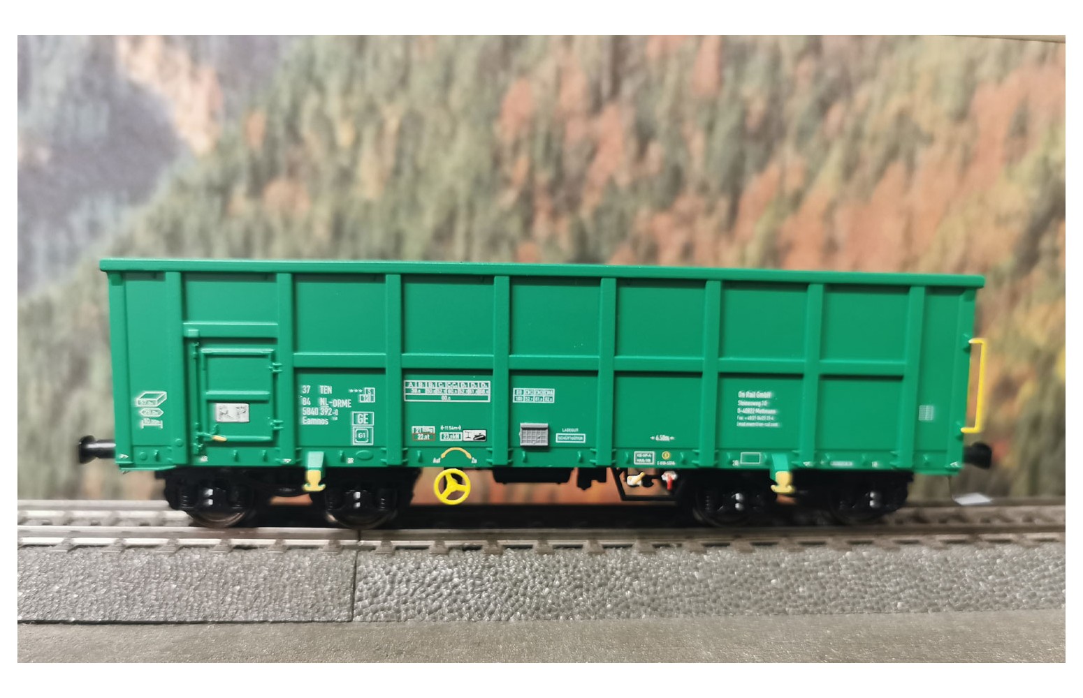 NME H0 540605 - Carro Aperto Tipo Eamnos 57mc. "OnRail" Senza Logo , Ep. VI