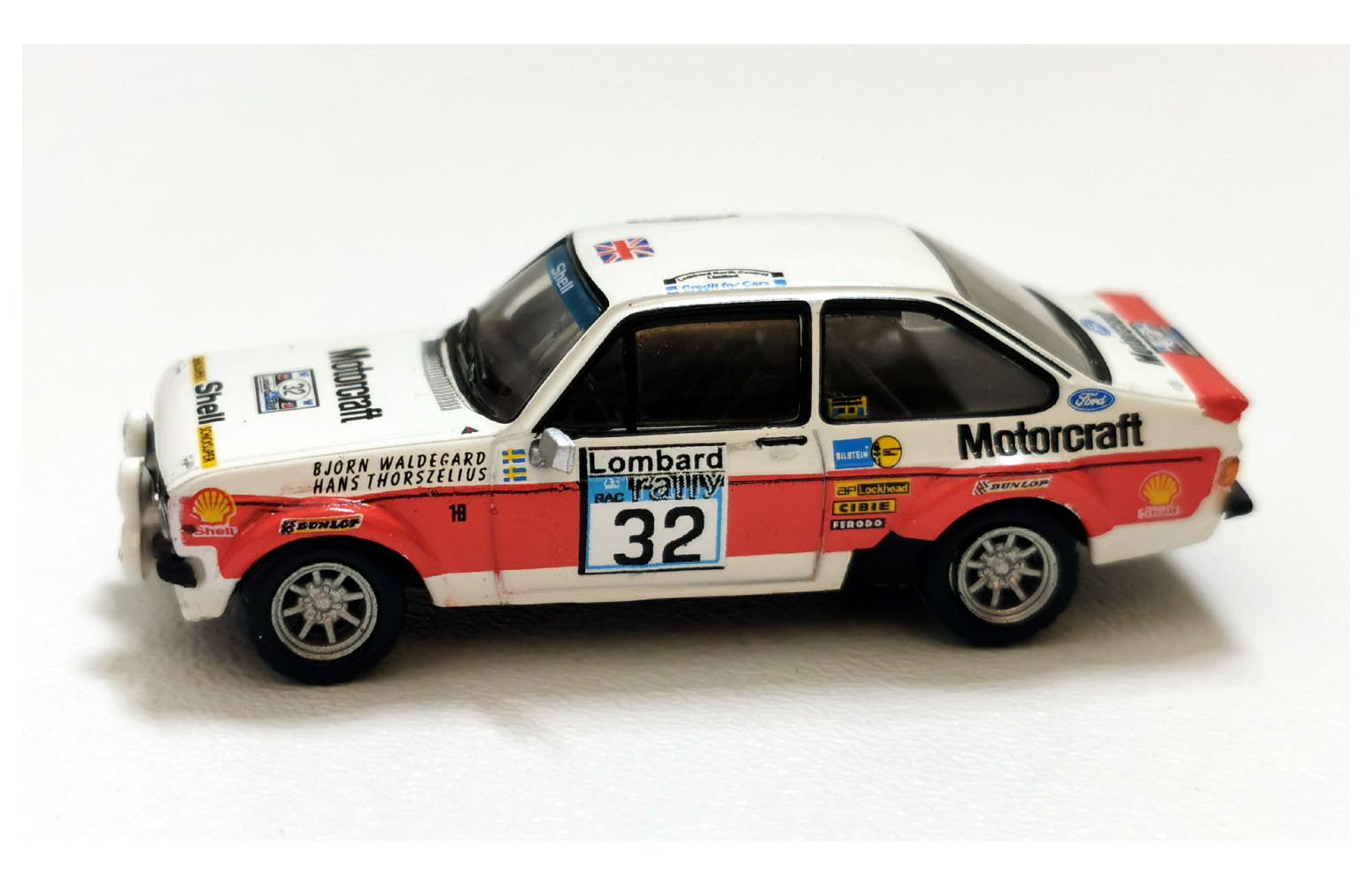 BREKINA 19583 - Ford Escort RS 1800 "RAC 1976" N.32 - 1:87