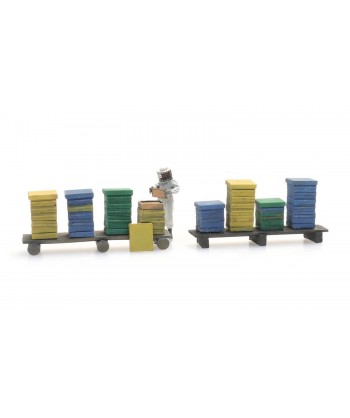 ARTITEC H0 387.477 - Alveari ed apicoltore