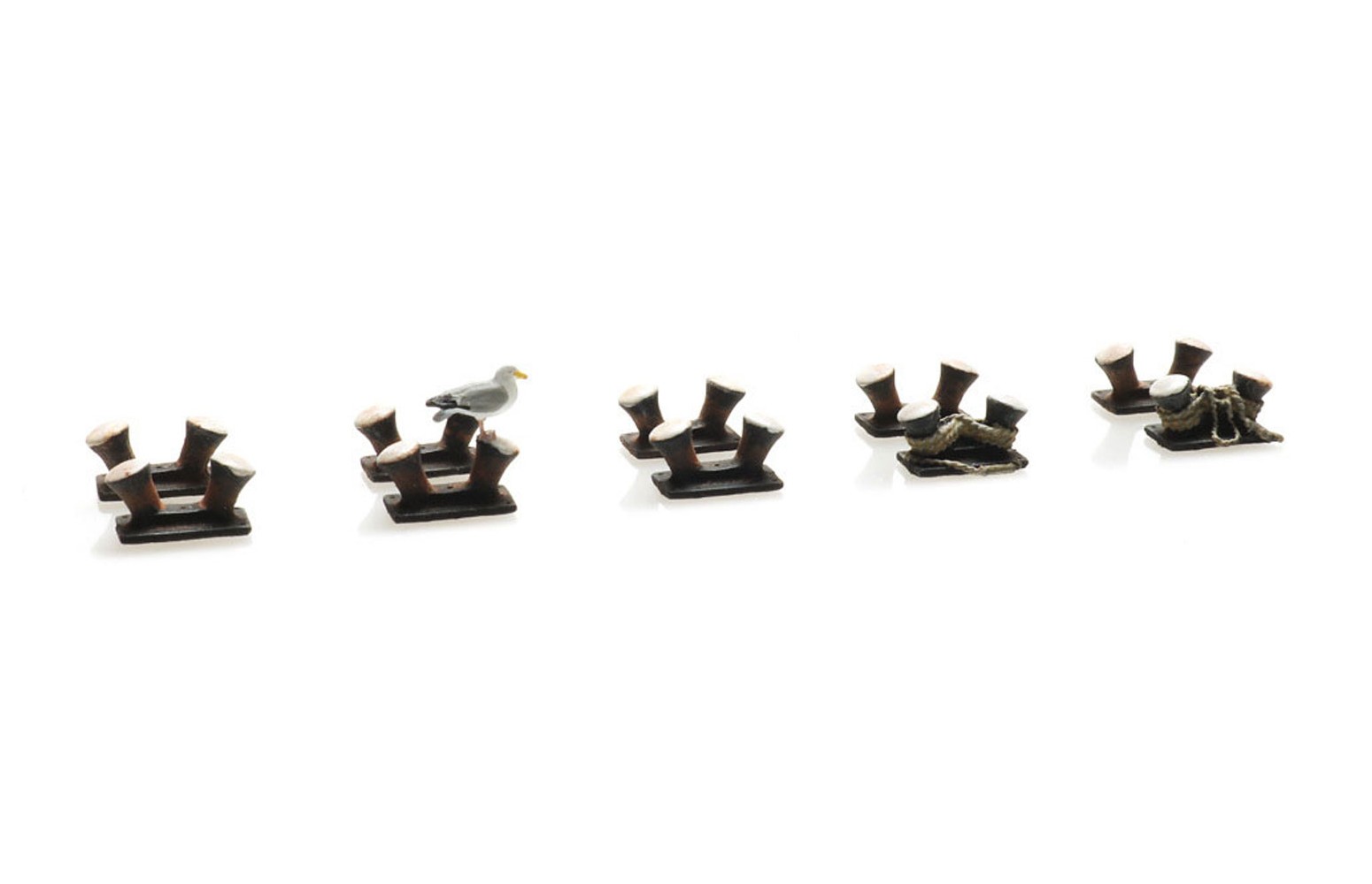 ARTITEC H0 387.491 - Set doppia bitta di ancoraggio (10 pz.)