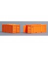 ACME H0 45151 - Set 3 Carri Tipo Sgns 60’ TOUAX Con 2 Container "Dinazzano Po" Ep. V-VI