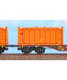 ACME H0 45151 - Set 3 Carri Tipo Sgns 60’ TOUAX Con 2 Container "Dinazzano Po" Ep. V-VI