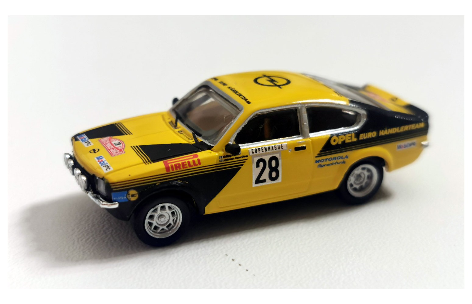 BREKINA 20402 - Opel Kadett C GT/E n. 28 Rally Montecarlo – 1:87