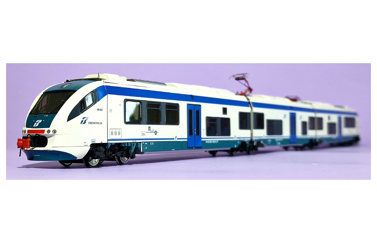 VITRAINS H0 1146 - set 3 elementi Minuetto ME 052 Livrea XMPR Trenitalia - FS