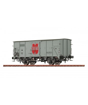 BRAWA H0 49895 Carro Merci Coperto G10 "Wurth" DB Ep. III