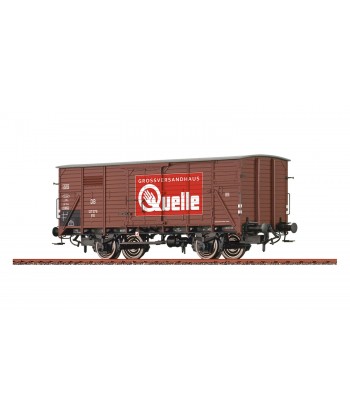BRAWA H0 50762 Carro Merci Coperto G10 "Quelle" DB Ep. III