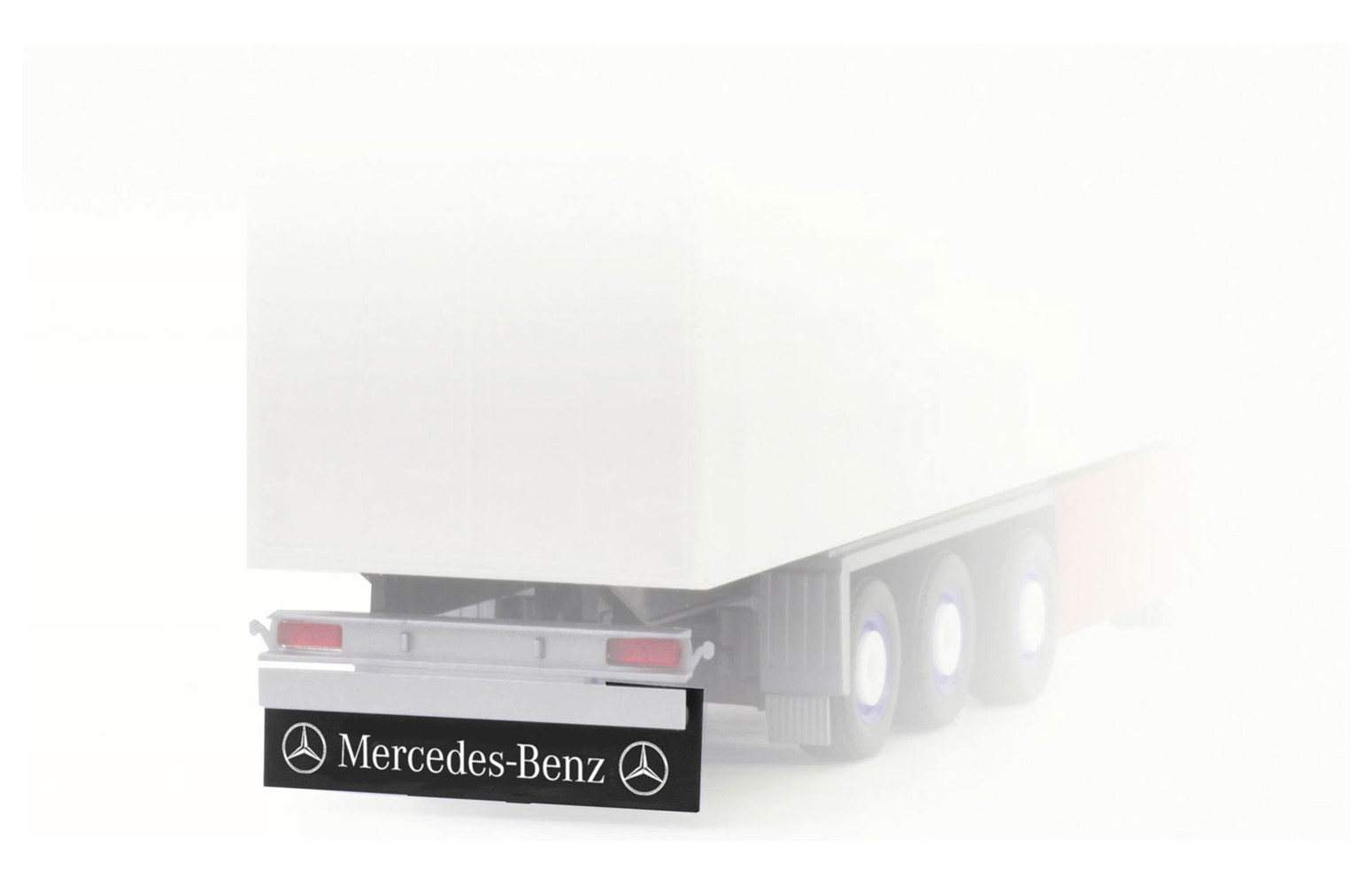 HERPA 054355 Accessori paraspruzzi posteriori per semirimorchi e camion "Mercedes-Benz" (8 pz) 1:87