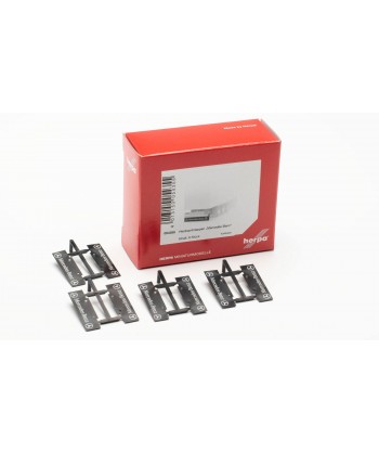 HERPA 054355 Accessori paraspruzzi posteriori per semirimorchi e camion "Mercedes-Benz" (8 pz) 1:87