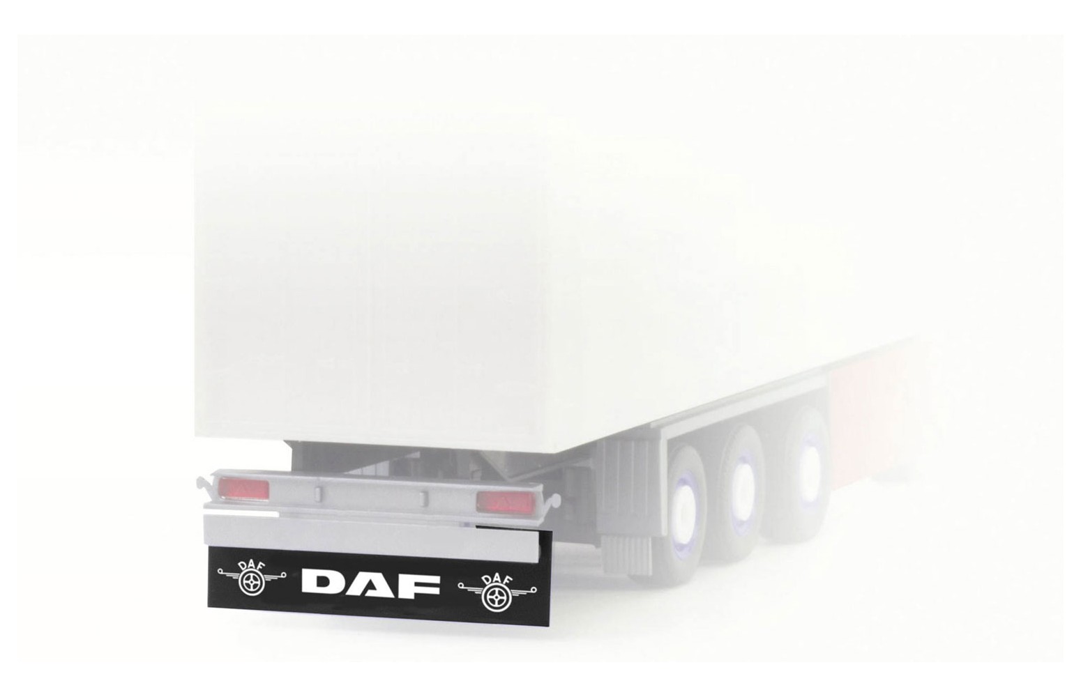 HERPA 054386 Accessori Paraspruzzi Posteriori Per Semirimorchi E Camion "DAF" (8 Pz) 1:87