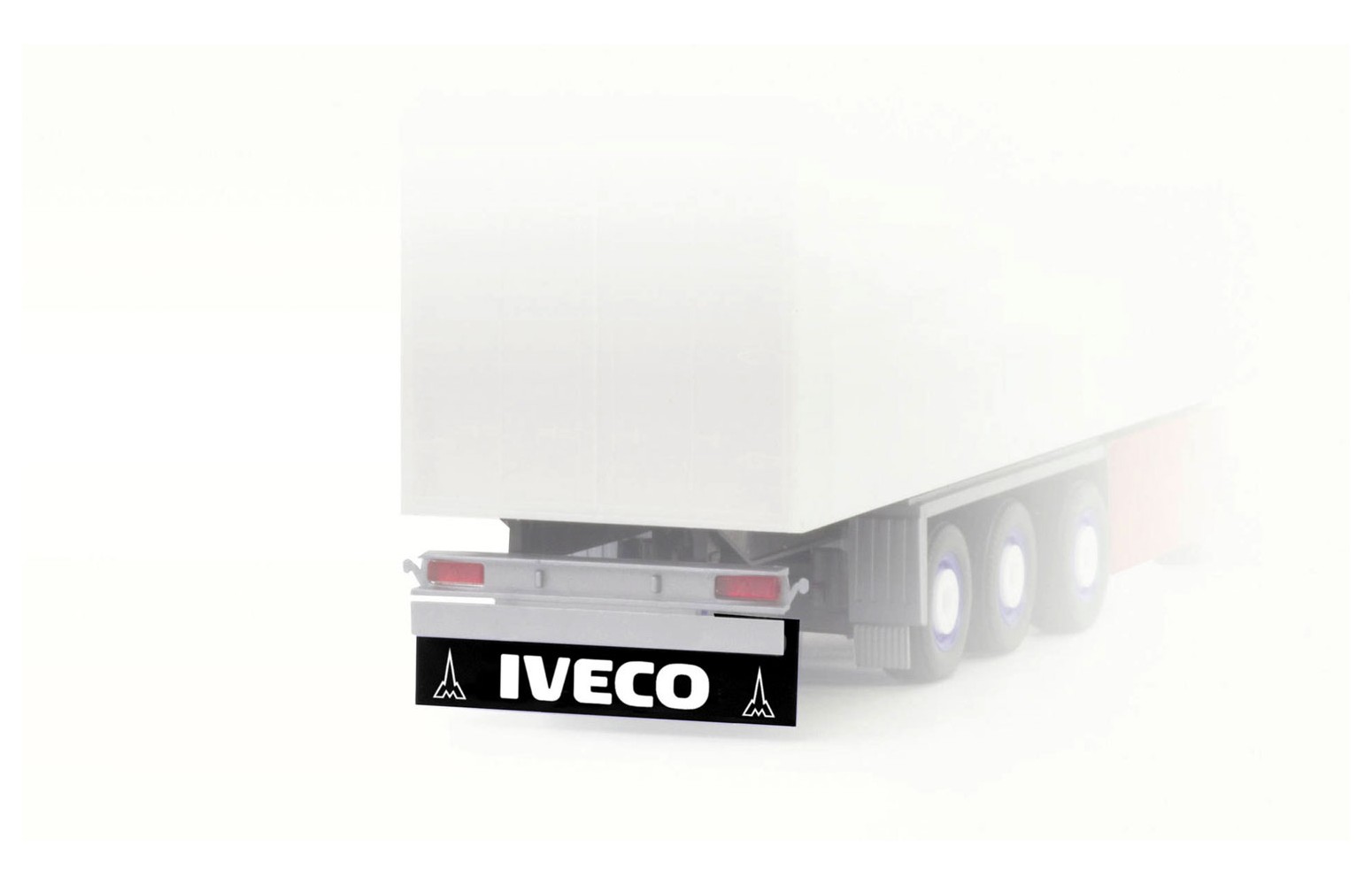 HERPA 054430 Accessori Paraspruzzi Posteriori Per Semirimorchi E Camion "Iveco" (8 Pz) 1:87