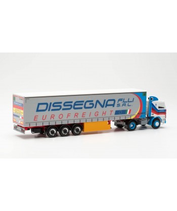 HERPA 316729 Scania 142 con semirimorchio centinato "Dissegna" 1:87