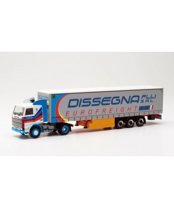 HERPA 316729 Scania 142 con semirimorchio centinato "Dissegna" 1:87