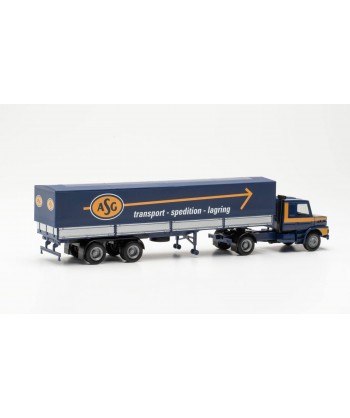 HERPA 317061 Scania Hauber Con Semirimorchio "ASG" 1:87