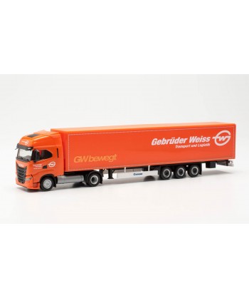 HERPA 317344 - Iveco S-Way con semirimorchio "G. Weiss" - 1:87