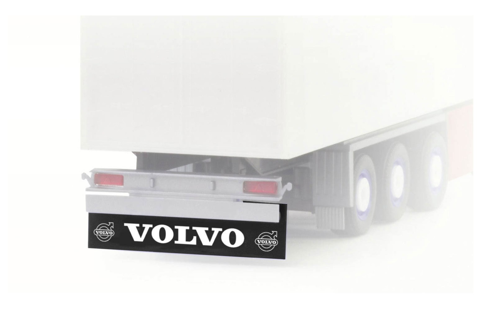 HERPA 054393 Accessori Paraspruzzi Posteriori Per Semirimorchi E Camion "VOLVO" (8 Pz) 1:87