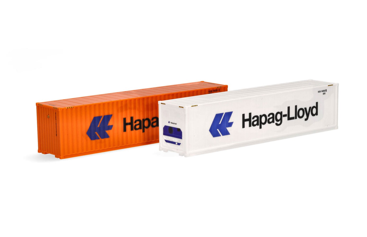 HERPA 076449-006 - Set Con 2 Container 40ft "Hapag-Lloyd" - 1:87