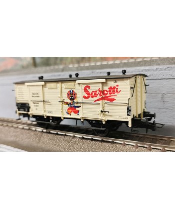 BRAWA H0 48658 - Carro trasporto latte "Sarotti" DRG Ep. II (Seconda mano)