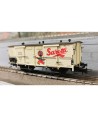 BRAWA H0 48658 - Carro trasporto latte "Sarotti" DRG Ep. II (Seconda mano)