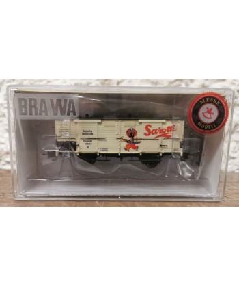 BRAWA H0 48658 - Carro trasporto latte "Sarotti" DRG Ep. II (Seconda mano)