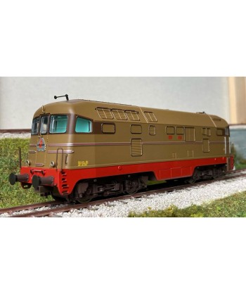 OS.KAR. OS H0 1020 Locomotiva D 341.4001 prototipo ANSALDO FS castano/isabella ep.IV