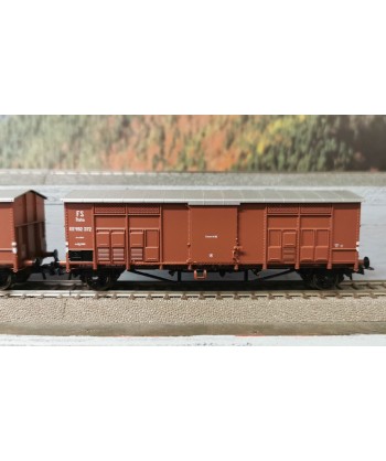 ROCO H0 76162 Set 2 carri coperti tipo EE - FS Ep. II (seconda mano)