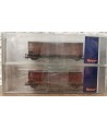 ROCO H0 76162 Set 2 carri coperti tipo EE - FS Ep. II (seconda mano)