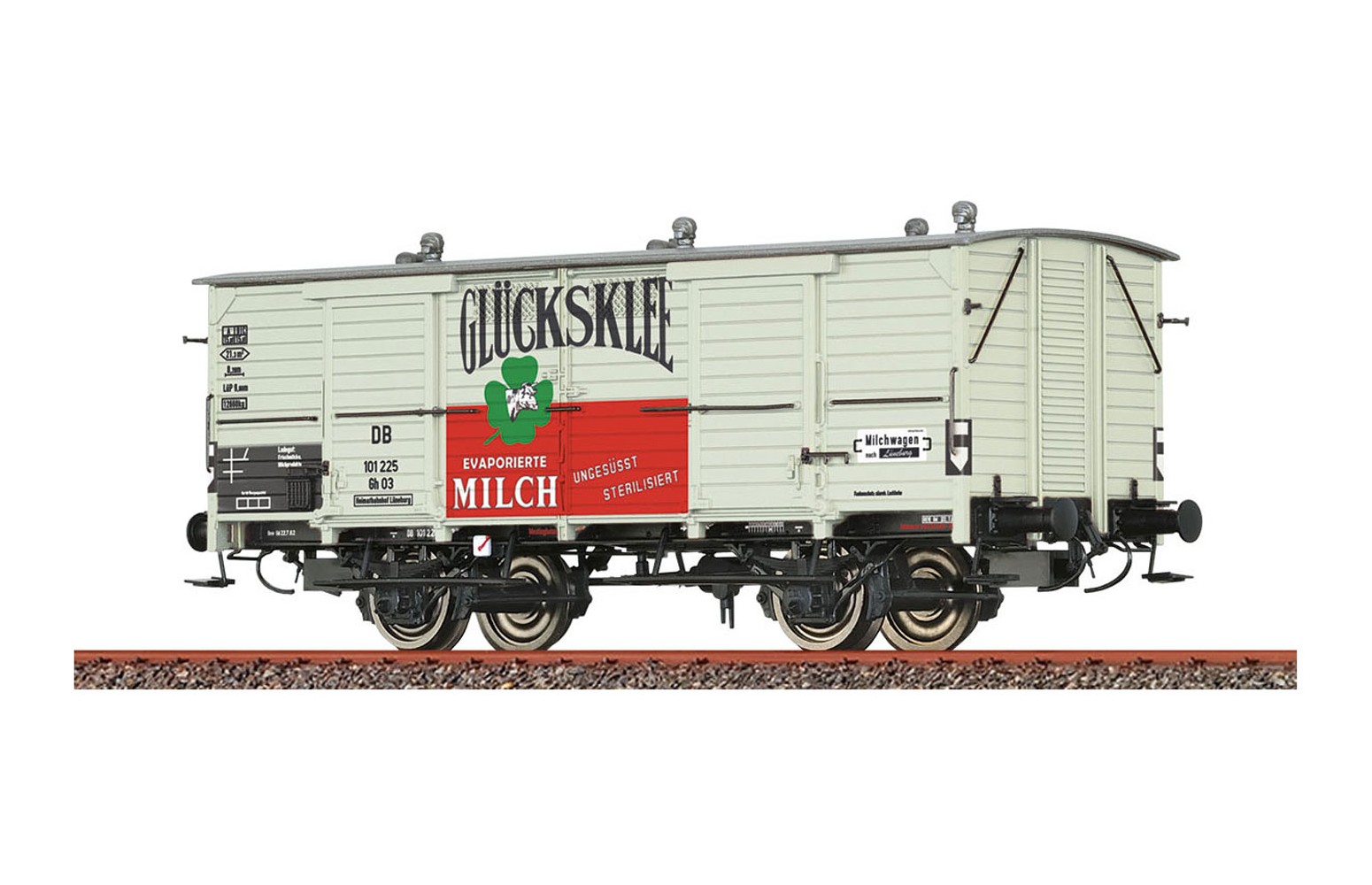 BRAWA H0 50353 Carro Del Latte Gh03 "Glucksklee", DB Ep. III