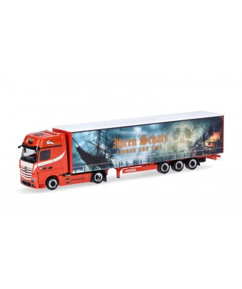 Herpa 317450 Mercedes Actros L Gigaspace "Ferntrans Haas" - 1:87
