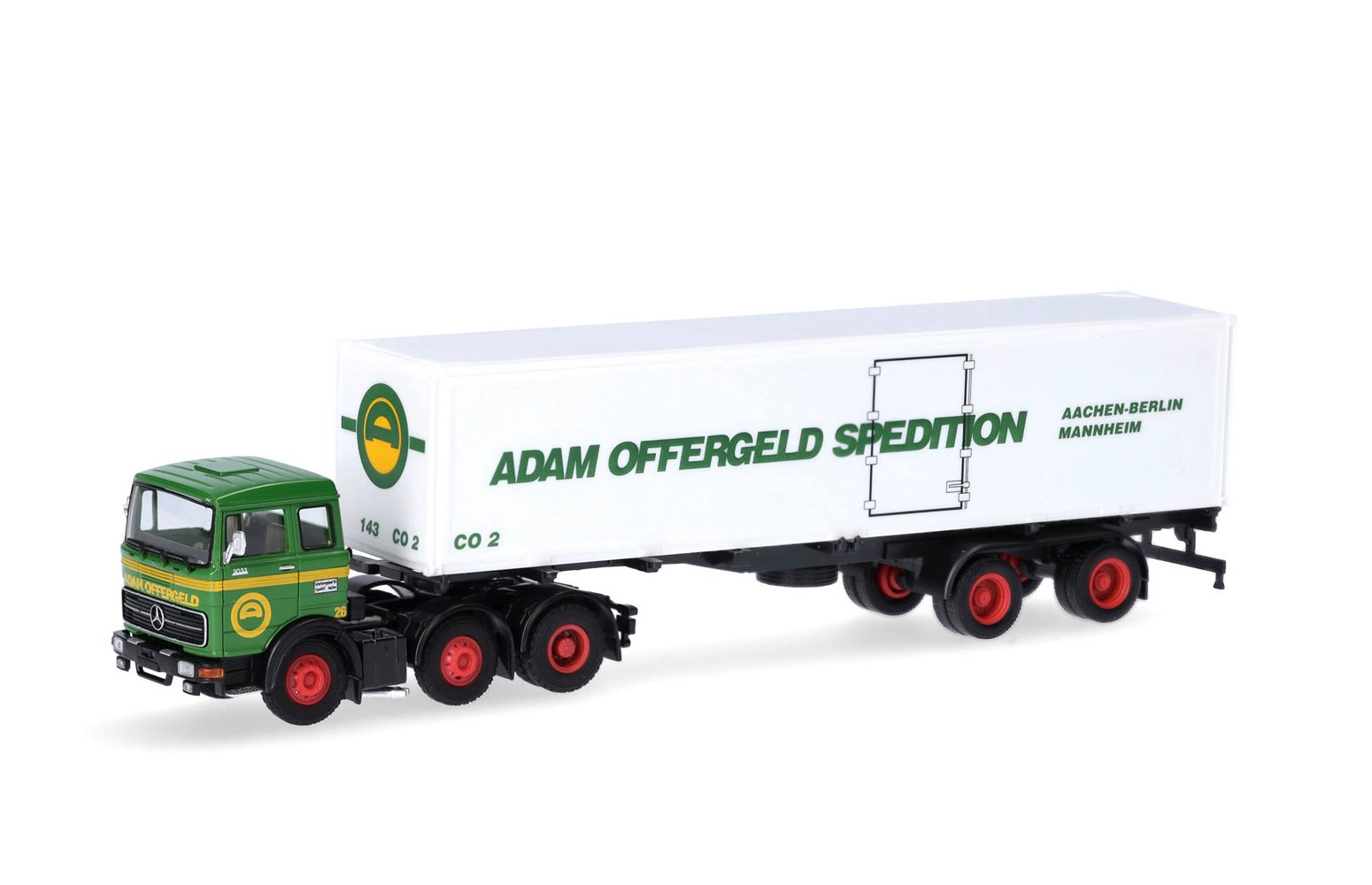 HERPA 87MBS026147 Mercedes LPS 2032 "Spedition Offergeld" 1:87